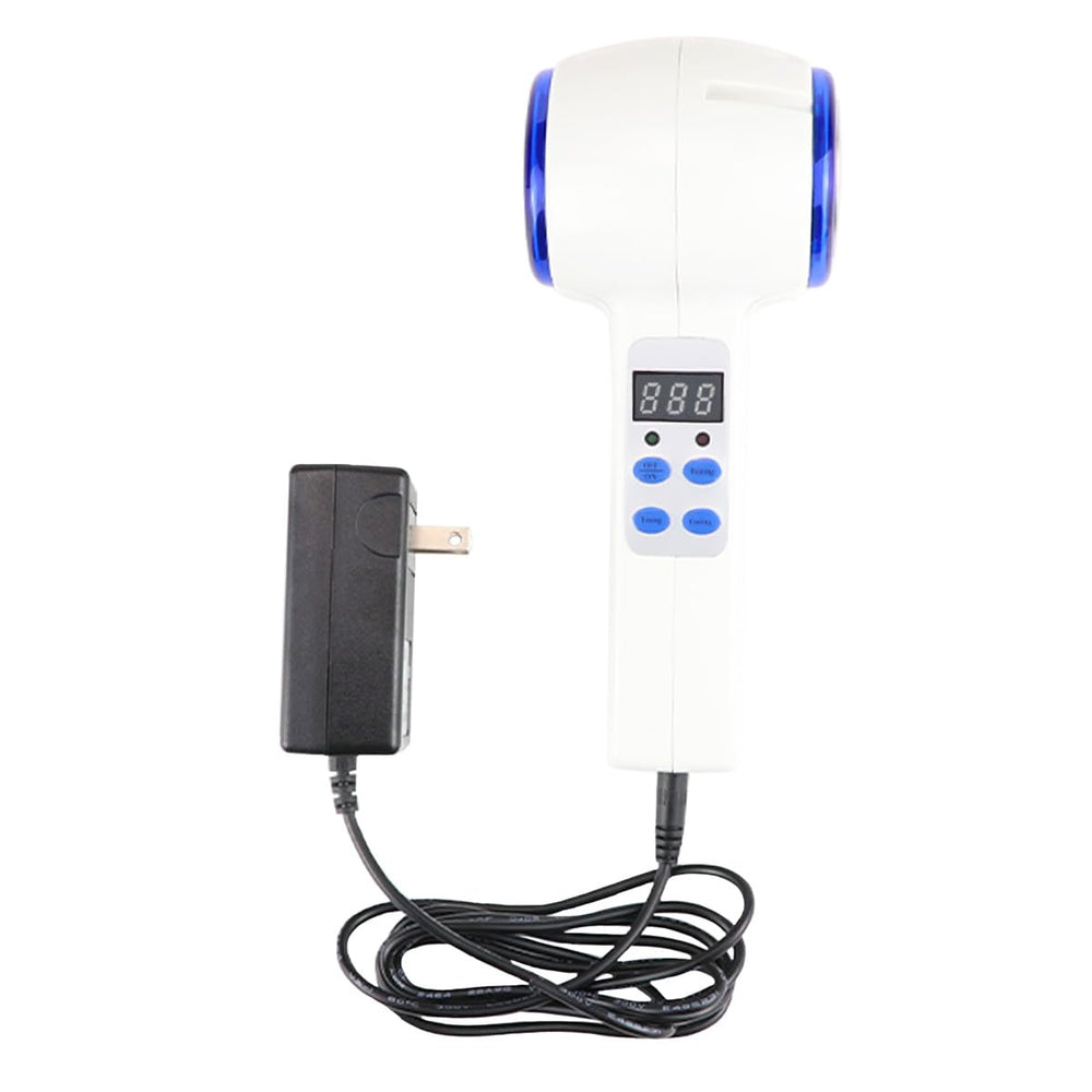 ZJIVQO hot and cold face massager with double heads for at-home skin rejuvenation