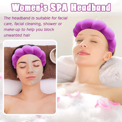 Zkptops terry cloth headband provides soft, skin-friendly comfort.