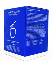 ZO Skin Health Exfoliating Aggressive Anti-Aging Program bottle showing smoother skin texture