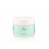 ZOE Goat Milk Moisturizer bottle closeup, fragrance-free formula for sensitive skin.