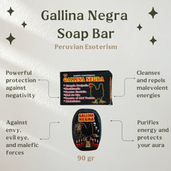Zoeartcrafts Black Hen Soap product line on display.