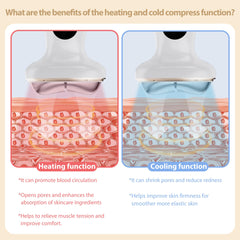 ZoGoo instant cooling mode tightens pores and reduces puffiness