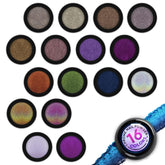 ZOKLU 16-color nail chrome powder set for dazzling mirror finishes on nails