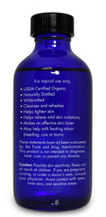 Close-up pour on Zongle Witch Hazel bottle for easy application