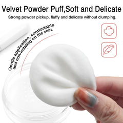 Zoolinn built-in sifter keeps powder texture even and mess-free