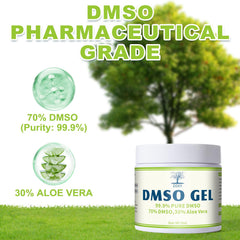 ZOXY DMSO Gel with Aloe Vera, low odor and non-greasy finish for daily use.