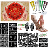 ZPTYCHZ temporary tattoo kit color swatches show vibrant inks for expressive, long-lasting designs.