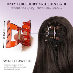 ZQIAN BEAUTY ponytail on hair demonstrates two-in-one styling versatility.