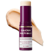 ZTSGU Calcium Multi Balm Stick on the face for deep hydration and glow