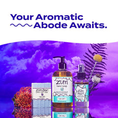 Packaging with trio of bars illustrates natural and cruelty-free skincare.