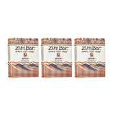 Zum Indigo Wild Goat Milk Soap Amber packaging highlighting natural ingredients.