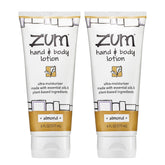 Zum Indigo Wild lotion bottle for daily moisturization.