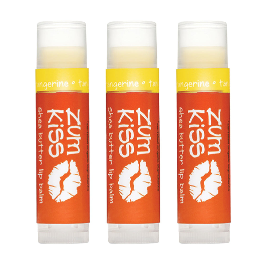 Zum Kiss Stick Tangerine 3-pack hydrates and refreshes lips