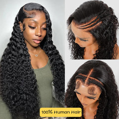 Zumuer HD lace front blends with skin for seamless parting.
