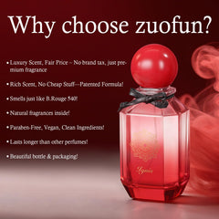 Zuofun No.9 EDP bottle closeup captures refined details and smooth finish.