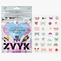 ZVYK pimple patches heart designs showcase cute style while protecting skin