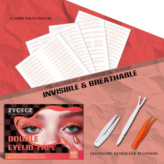 ZYQTQZ three sizes set with refill for versatile eye shapes