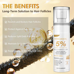 ZYXN packaging highlights dermatologist-tested formula for sensitive scalps.