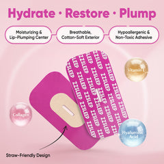 ZZSLEEP Restore Lip Mask collagen-hyaluronic-acid patch nourishes lips overnight.