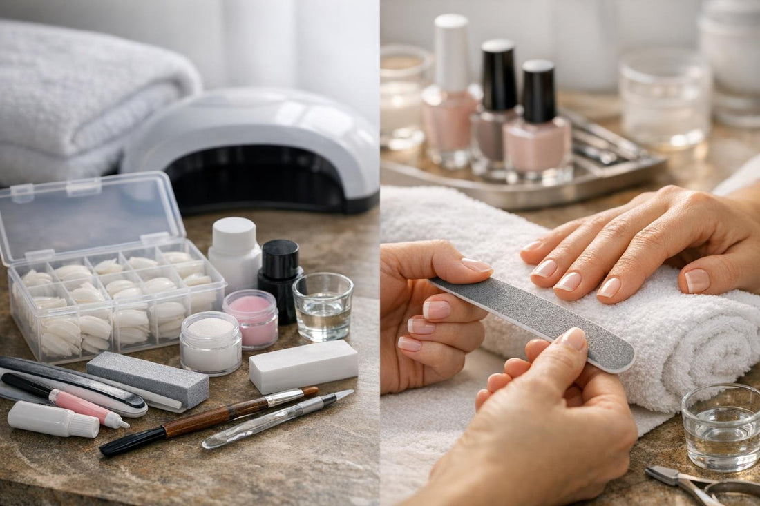 Acrylic false nail kit and salon options Toronto