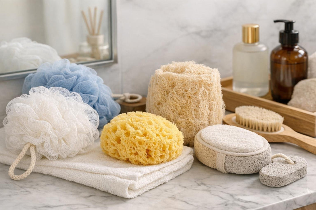 Affordable bath sponges and loofah options for daily showers