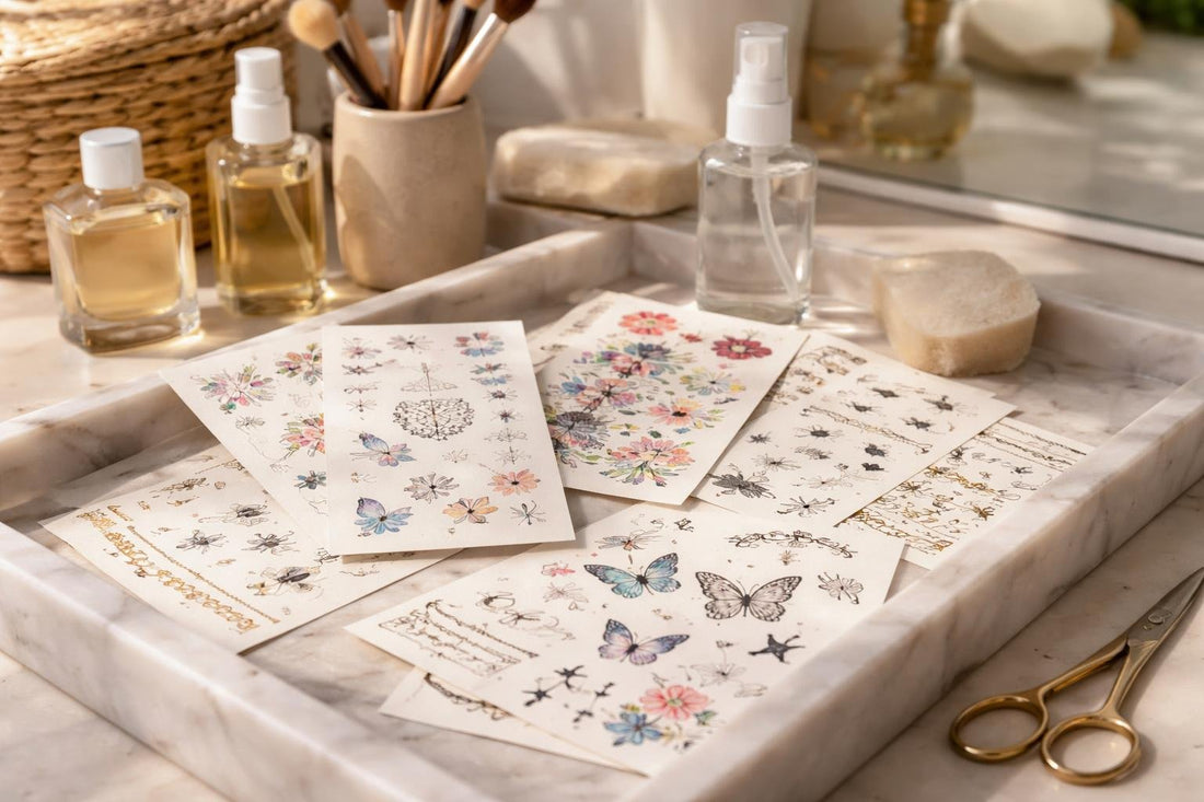 Affordable temporary tattoo collection options with crisp designs