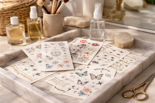 Affordable temporary tattoo collection options with crisp designs