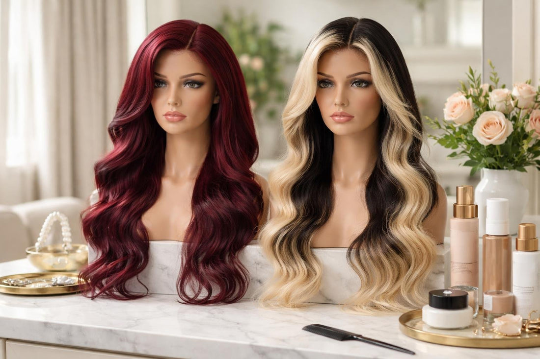 Affordable hair replacement wig on mannequin Toronto