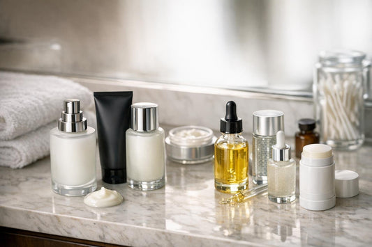After shave balm collection and alternatives for winter skin