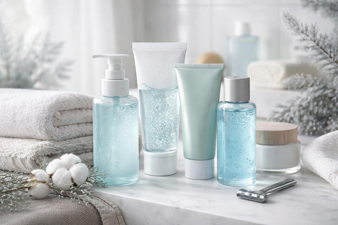 soothing after shave gel winter skincare collection