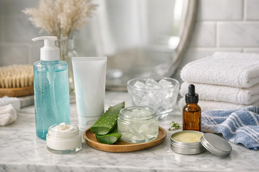 after sun care products for sensitive skin