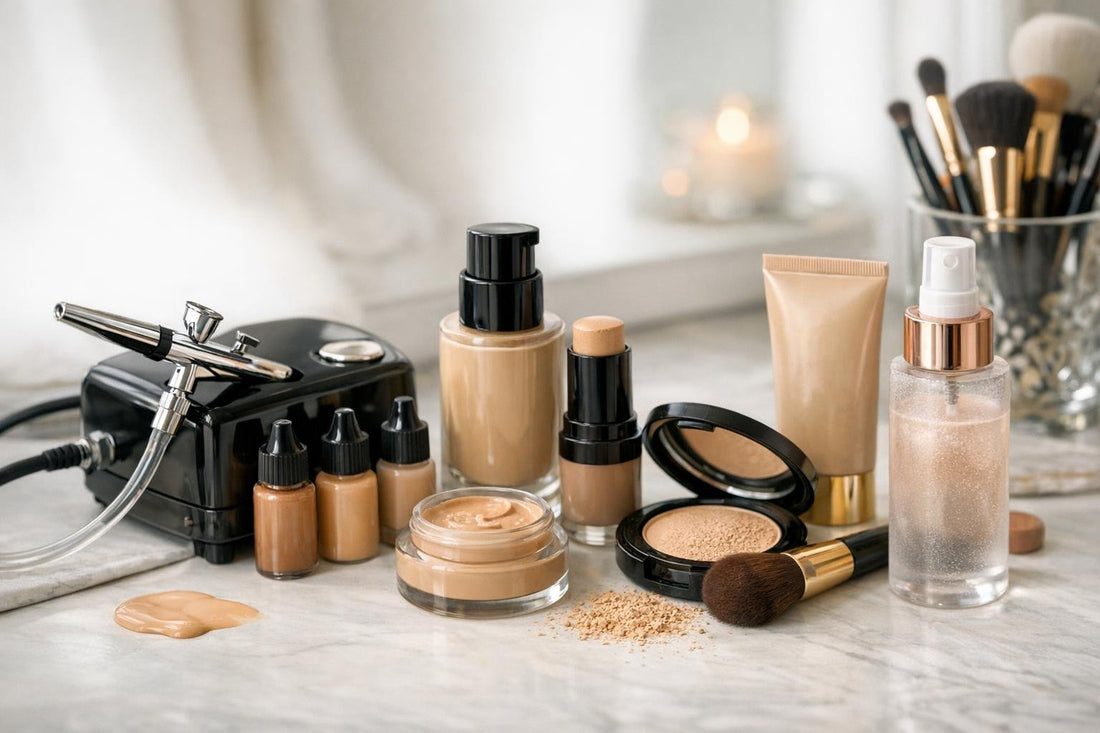vs of airbrush makeup systems and alternatives