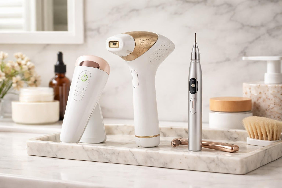 Laser, IPL light, and electrolysis hair removal options