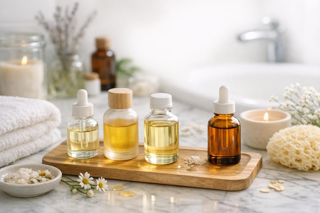 gentle aromatherapy bath oils for sensitive skin