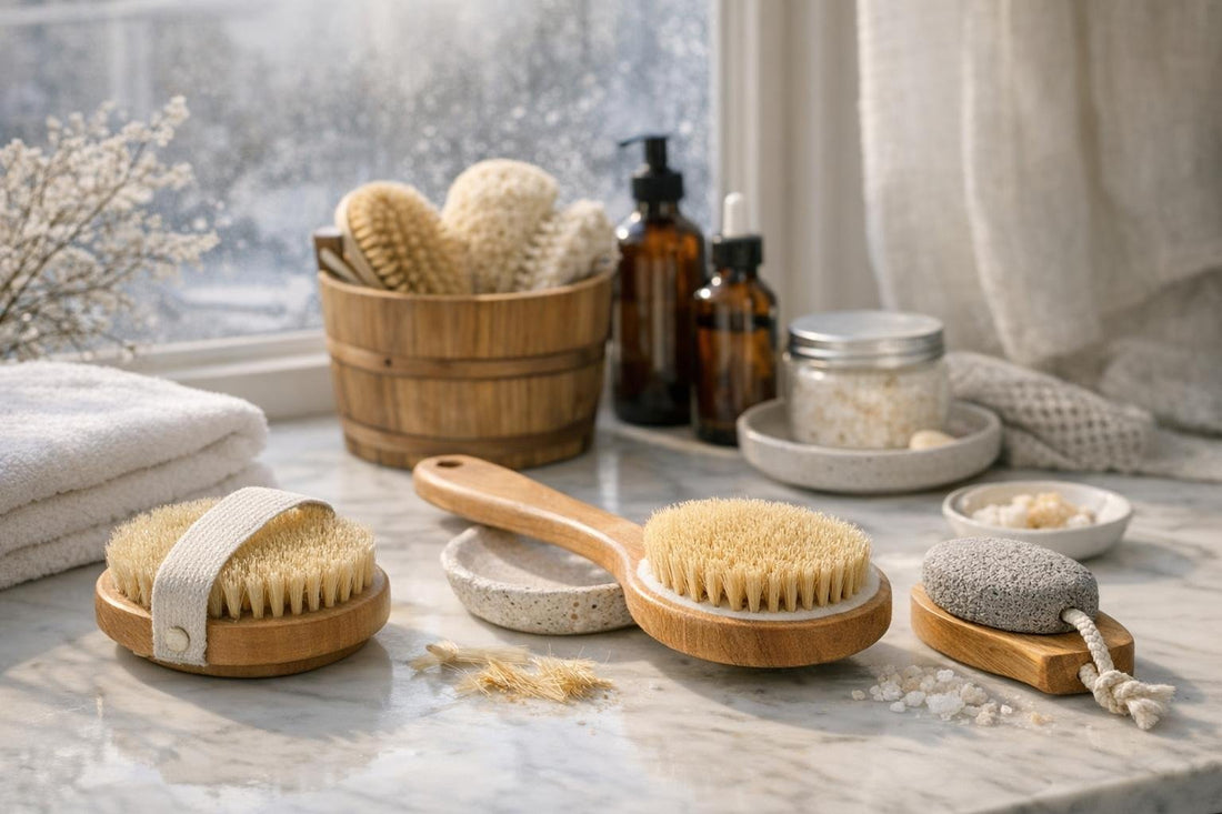 bath and body brushes winter care Ontario