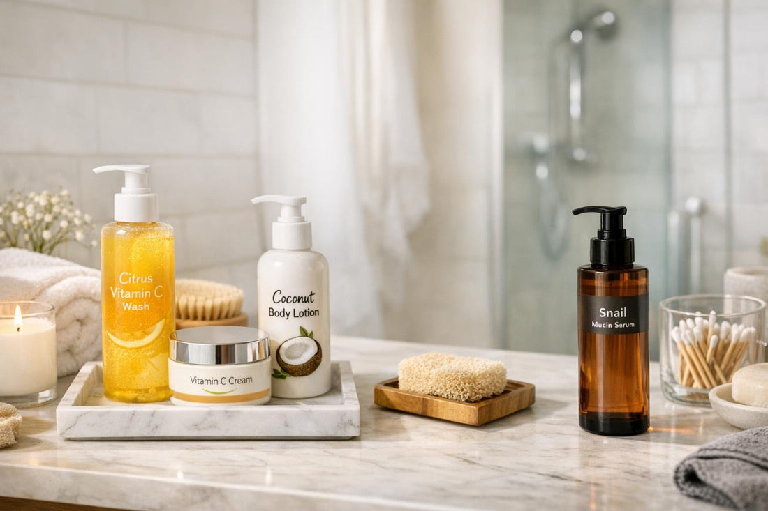 compact bath and shower set for small condo bathroom