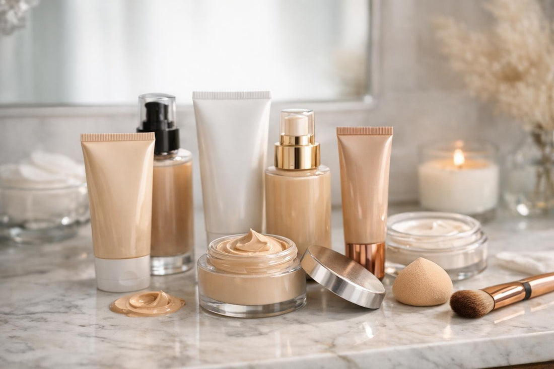 BB facial cream collection for dry winter skin