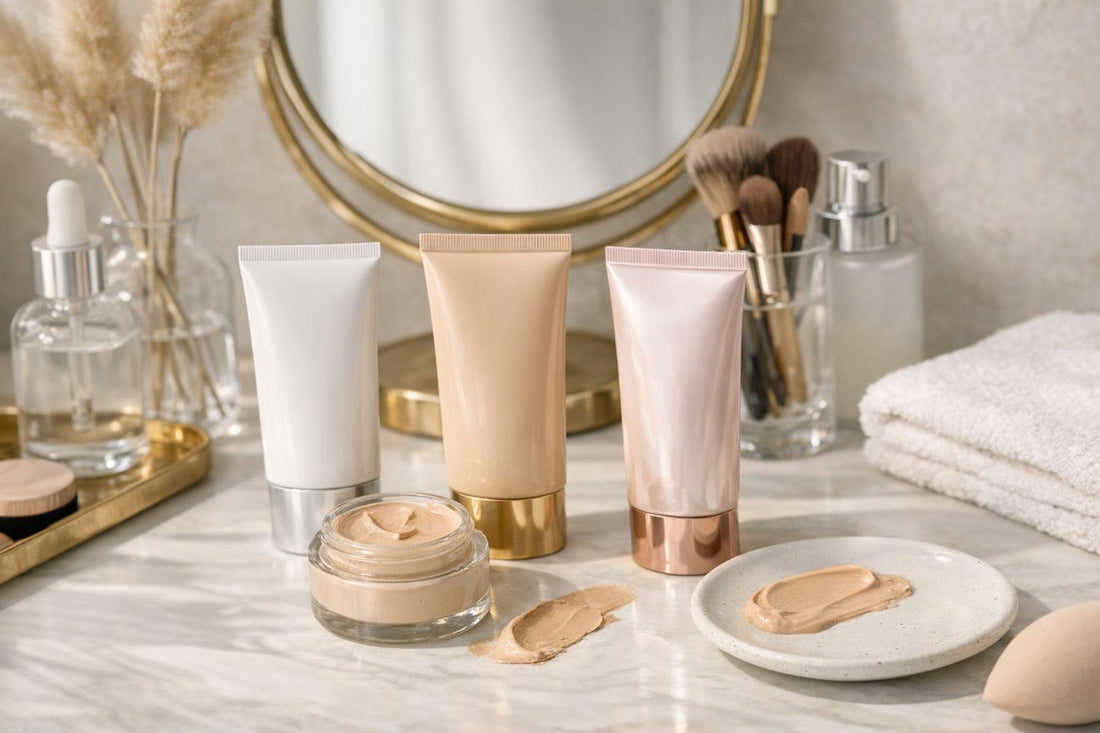 BB facial cream applied for natural daily coverage in BC