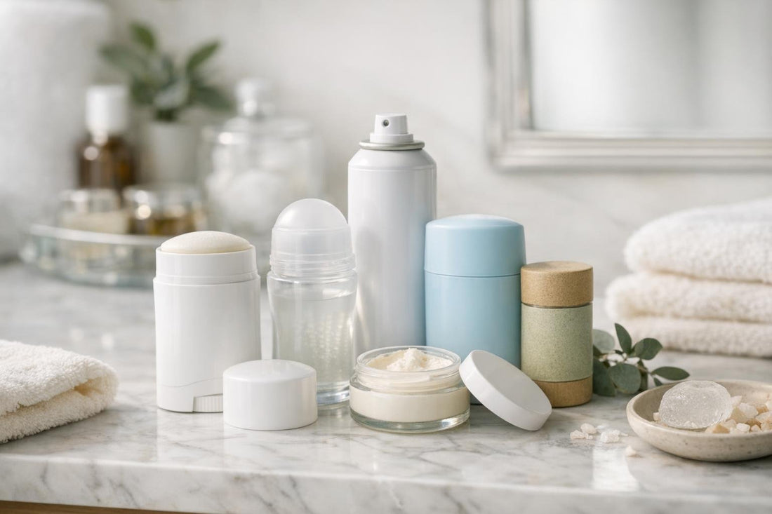 Beginner choosing antiperspirant and deodorant essentials in Canada