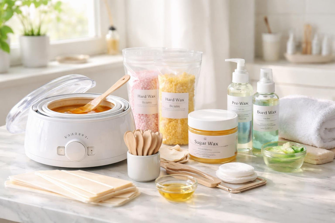 Beginner at-home waxing kit essentials for smooth skin