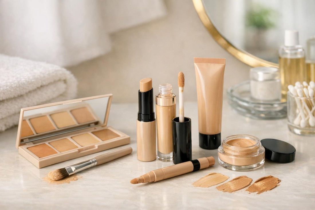 Beginner applying concealer for natural under-eye coverage