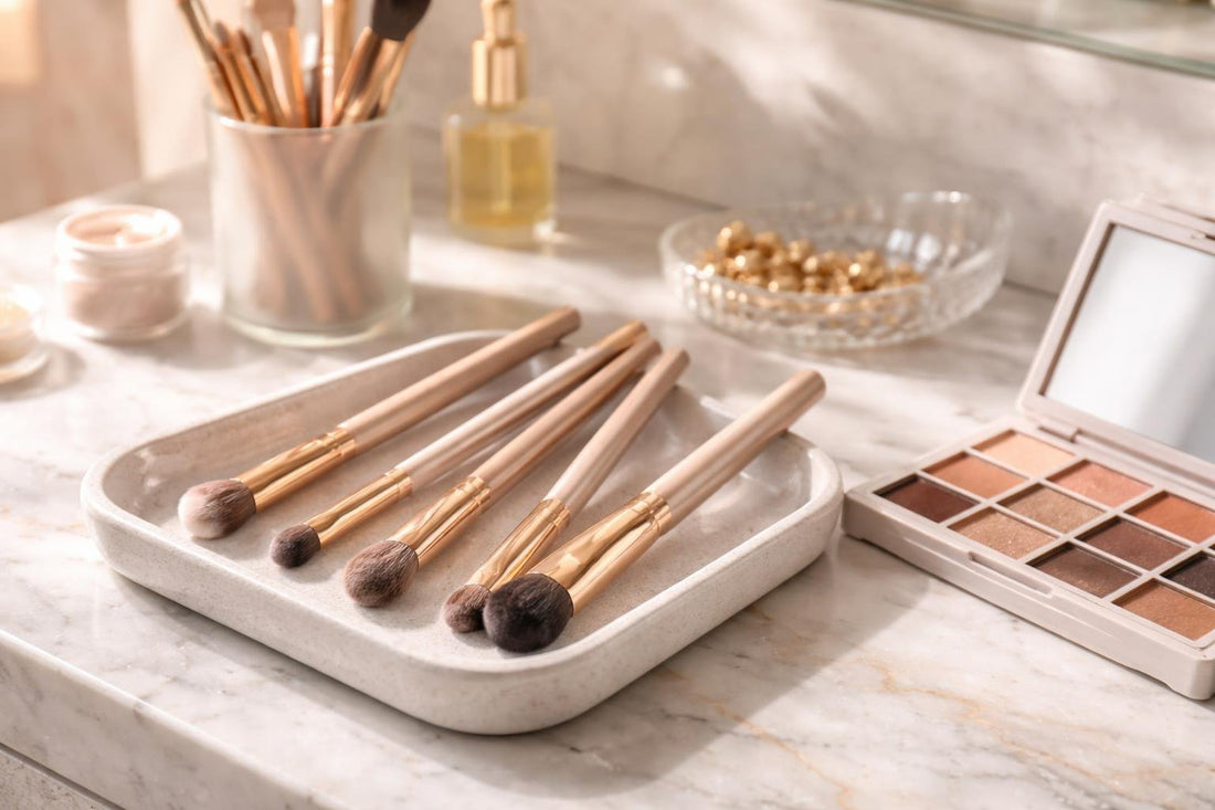 Beginner-friendly professional eyeshadow brushes for smooth blending