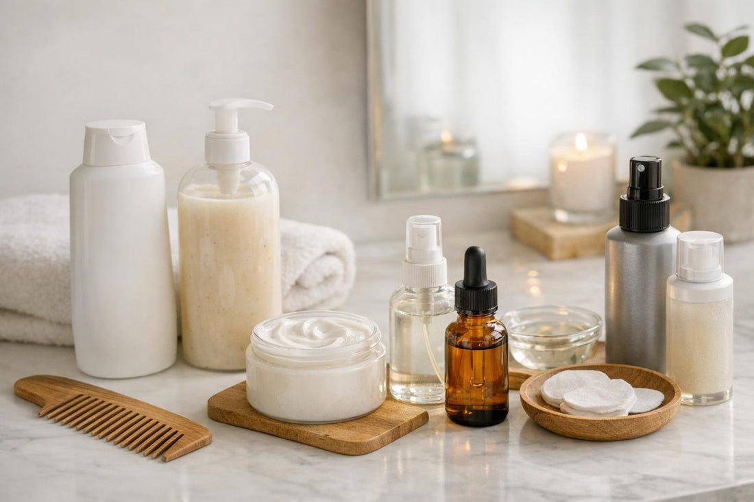 Beginner hair care routine steps with simple products