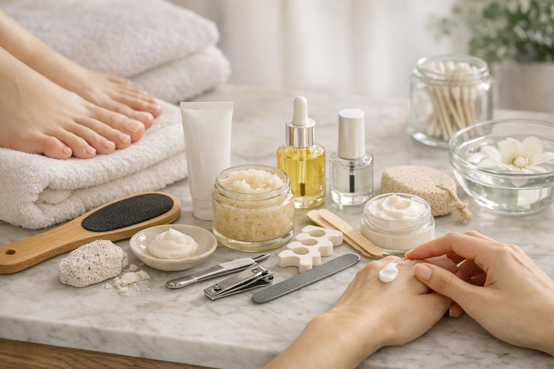 Beginner foot, hand and nail care routine essentials