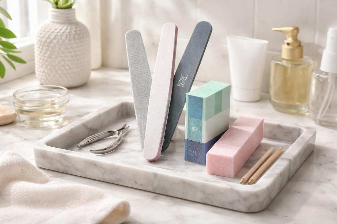 Beginner nail files and buffers for smooth shaping