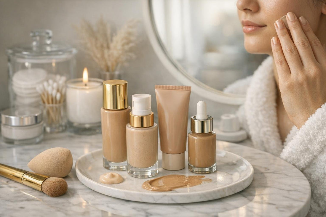 Beginner applying tinted moisturizer for natural coverage in Canada