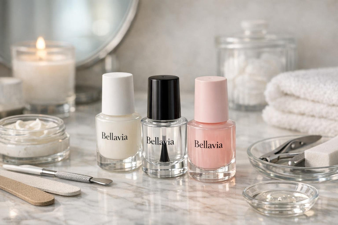 Bellavia nail polish base coats for long-lasting manicures