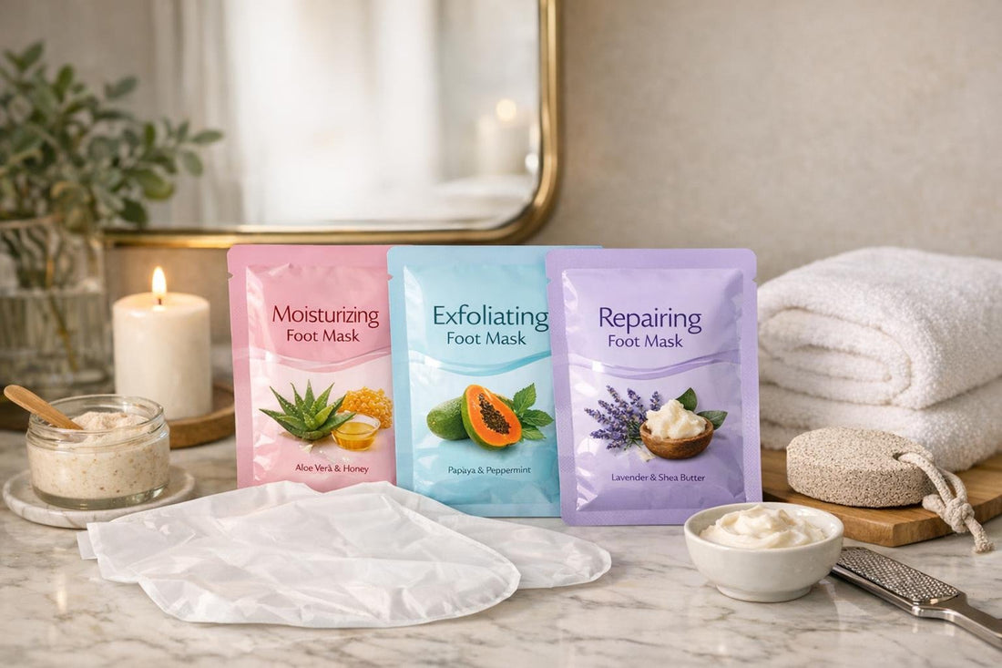 Bellavia Foot Mask Collection for softer-looking feet in Ontario