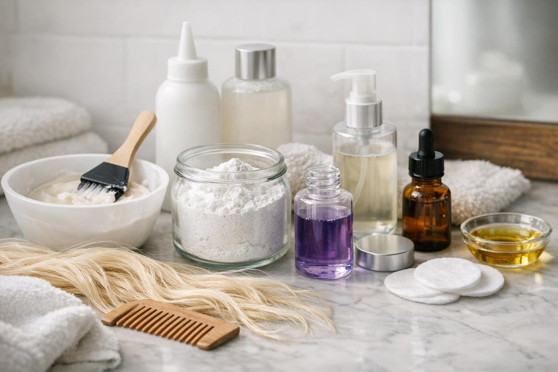 Bleached hair troubleshooting when toner won't take