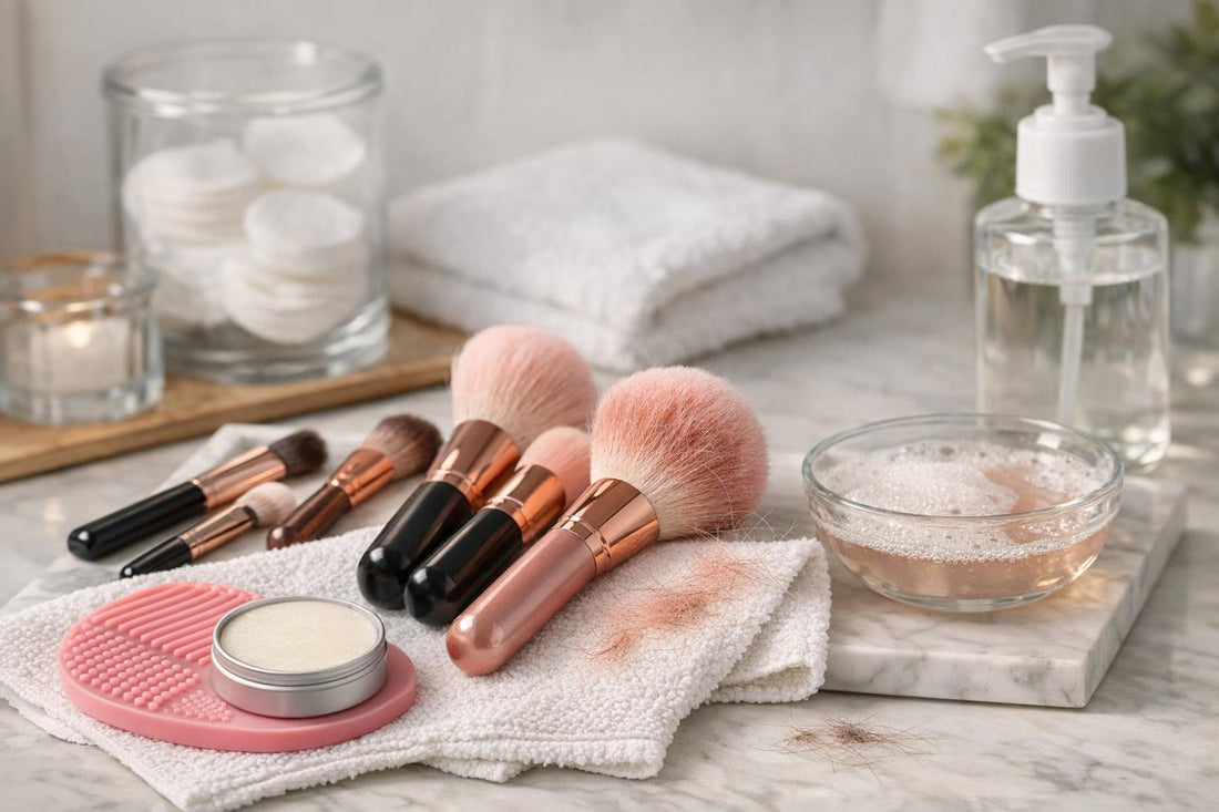 Toronto blush brush collection troubleshooting and care